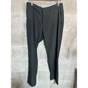 Nike Golf Performance Dri Fit Straight Leg Pants Standard Black Size 34x32